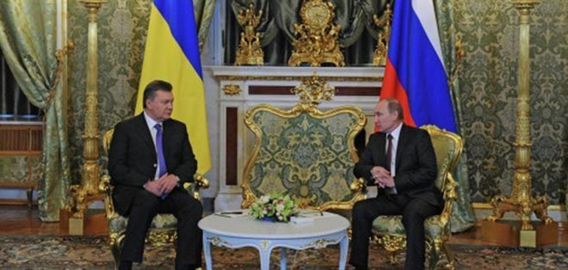 Янукович предложил Путину не вмешиваться в переговоры по цене на газ