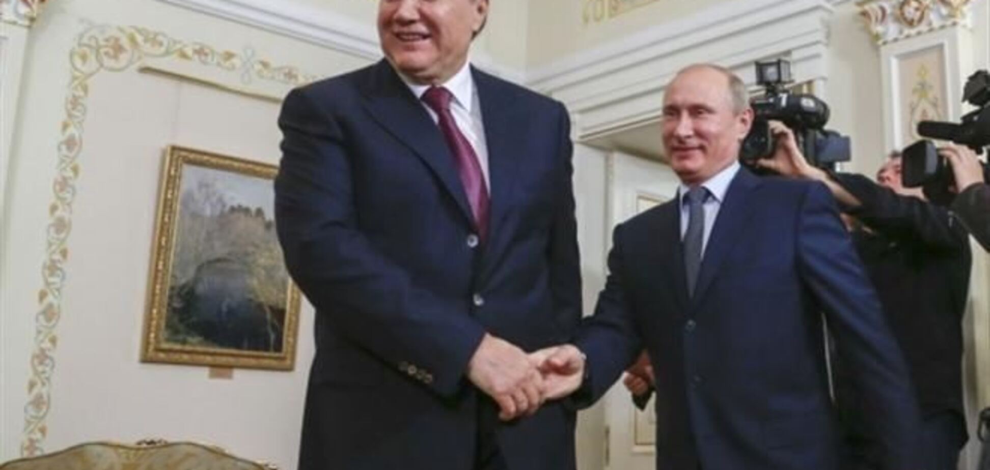 Путин ждет от встречи с Януковичем прогресса