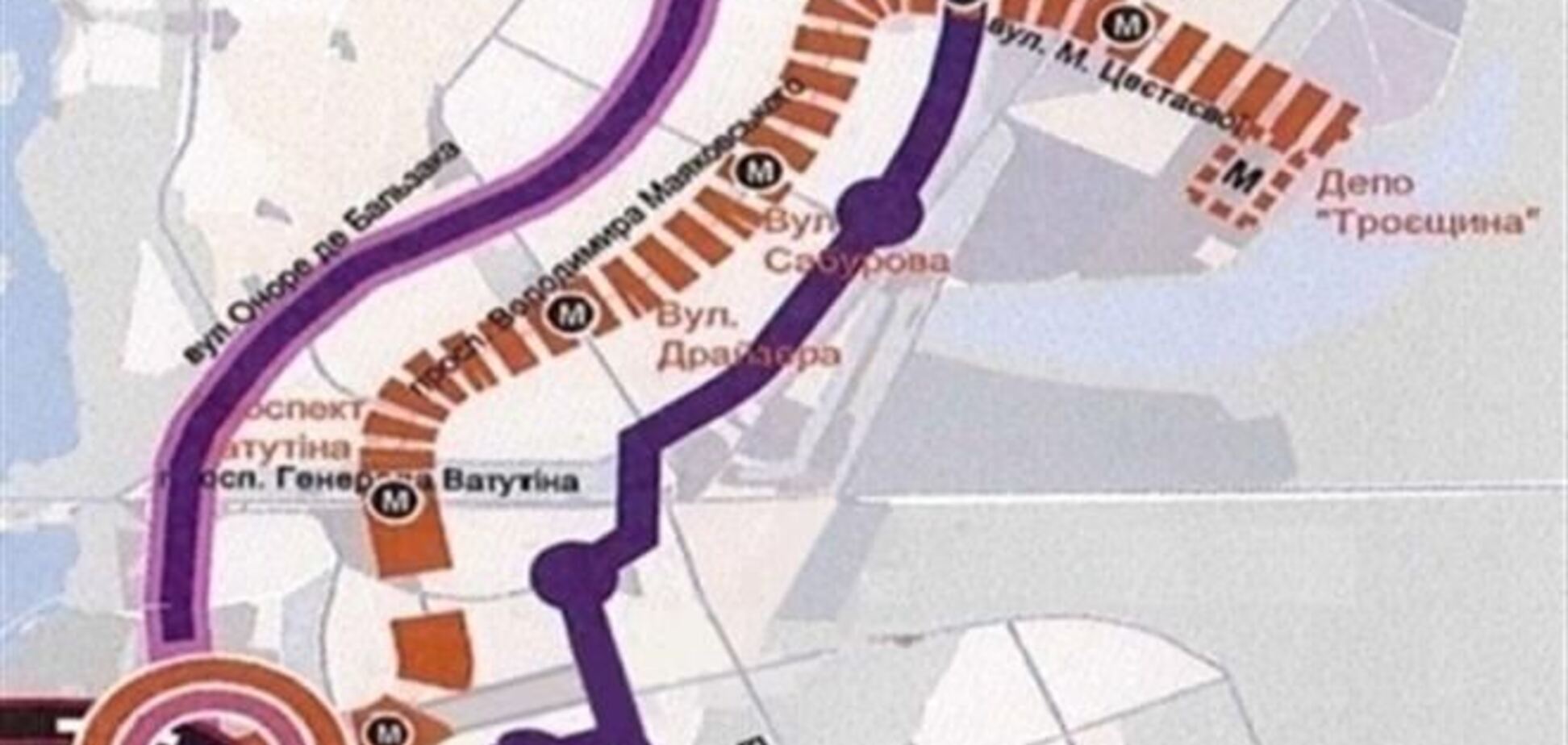 Четвертую ветку метро в Киеве начнут строить весной