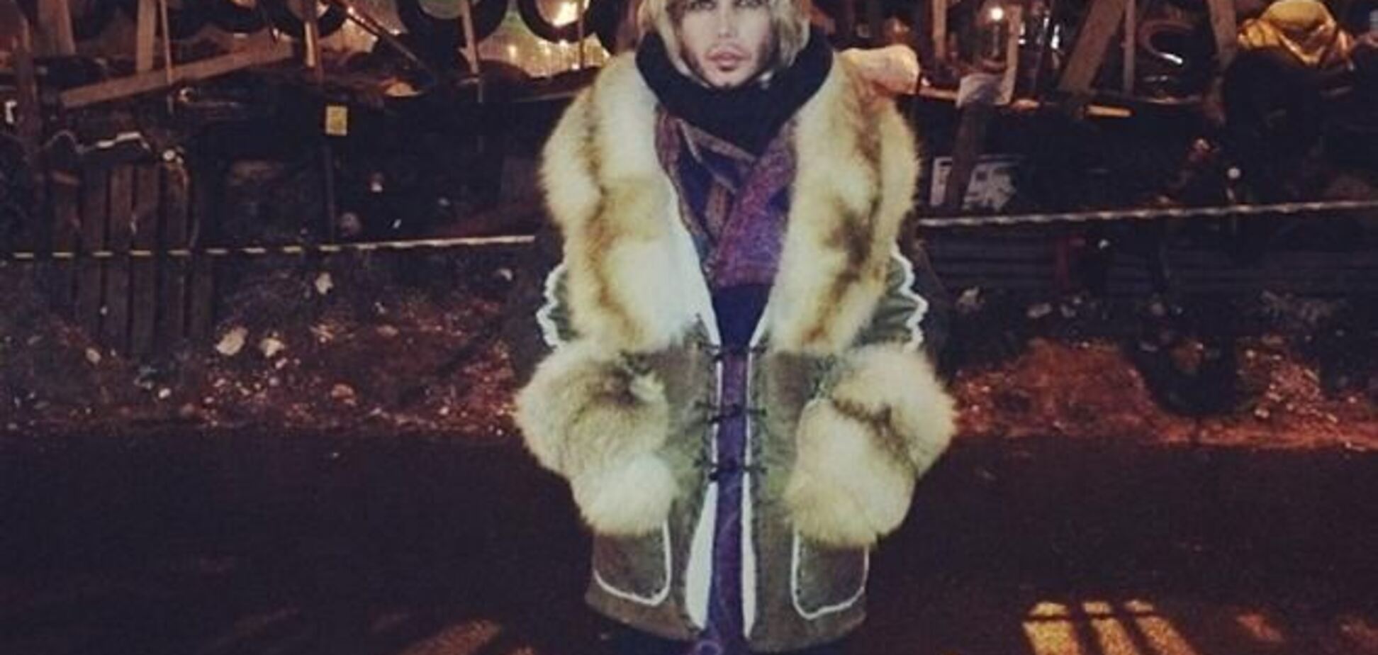 Зверев попытался прорваться сквозь баррикады Евромайдана