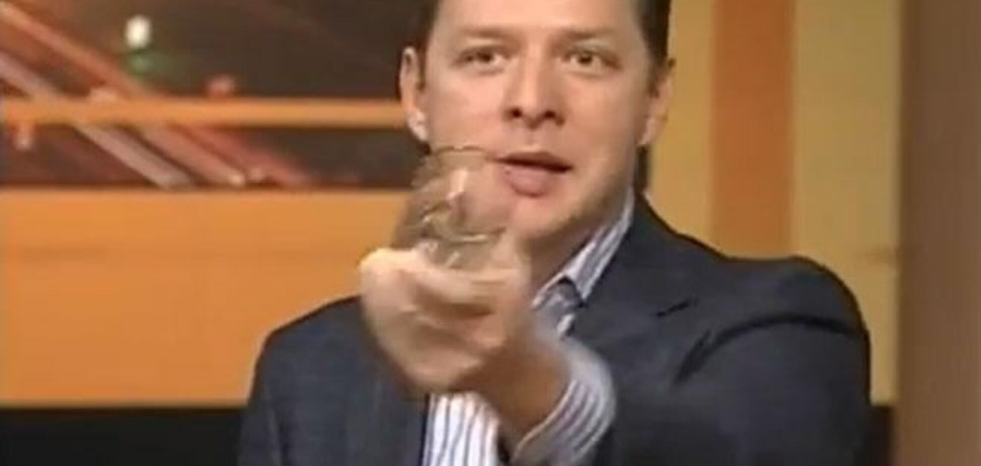 Ляшко в прямом эфире набросился на журналиста 'унизившего украинцев'