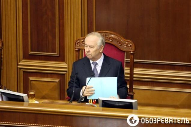 Рибак відкрив і закрив засідання Ради