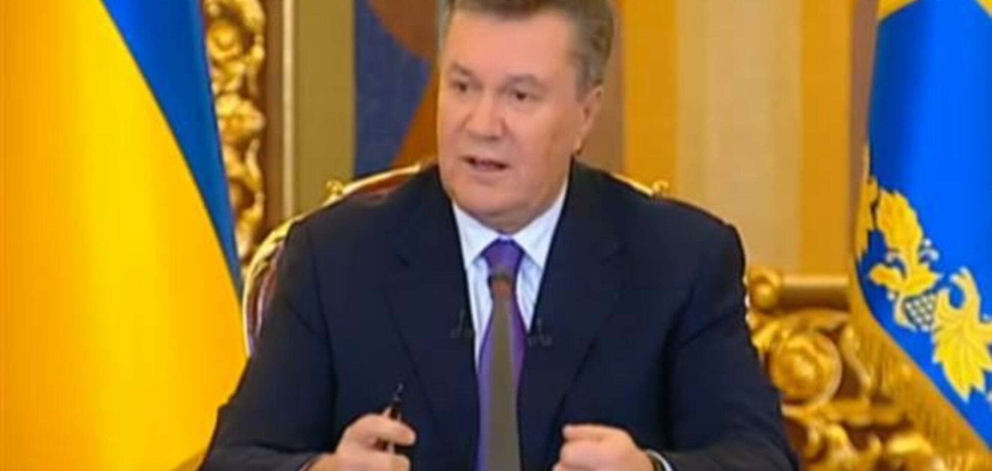 Янукович требует от Пшонки отчета по разгону Евромайдана