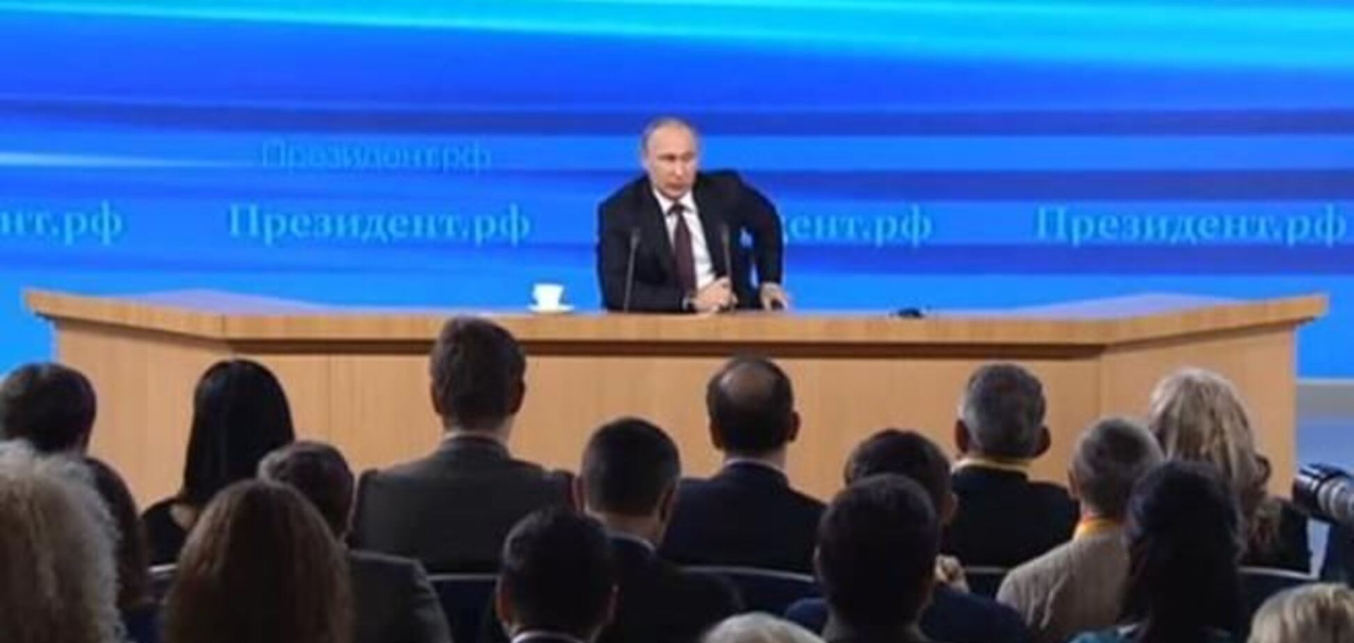 Путин посоветовал российским оппозиционерам 'не выпрыгивать из портков'