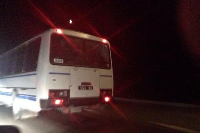 По Одесской трассе в сторону Киева шли военные колонны - очевидцы