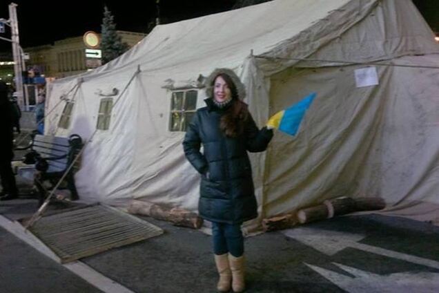 Звезда шоу 'Богатые тоже плачут' поддержала Евромайдан