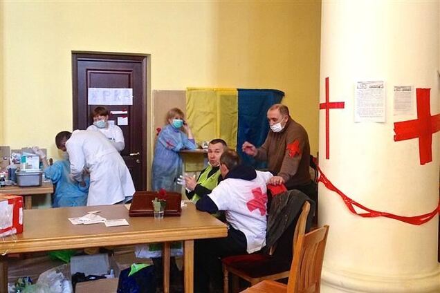 Туберкульозу на Евромайдане ні - медслужба Штабу національного опору