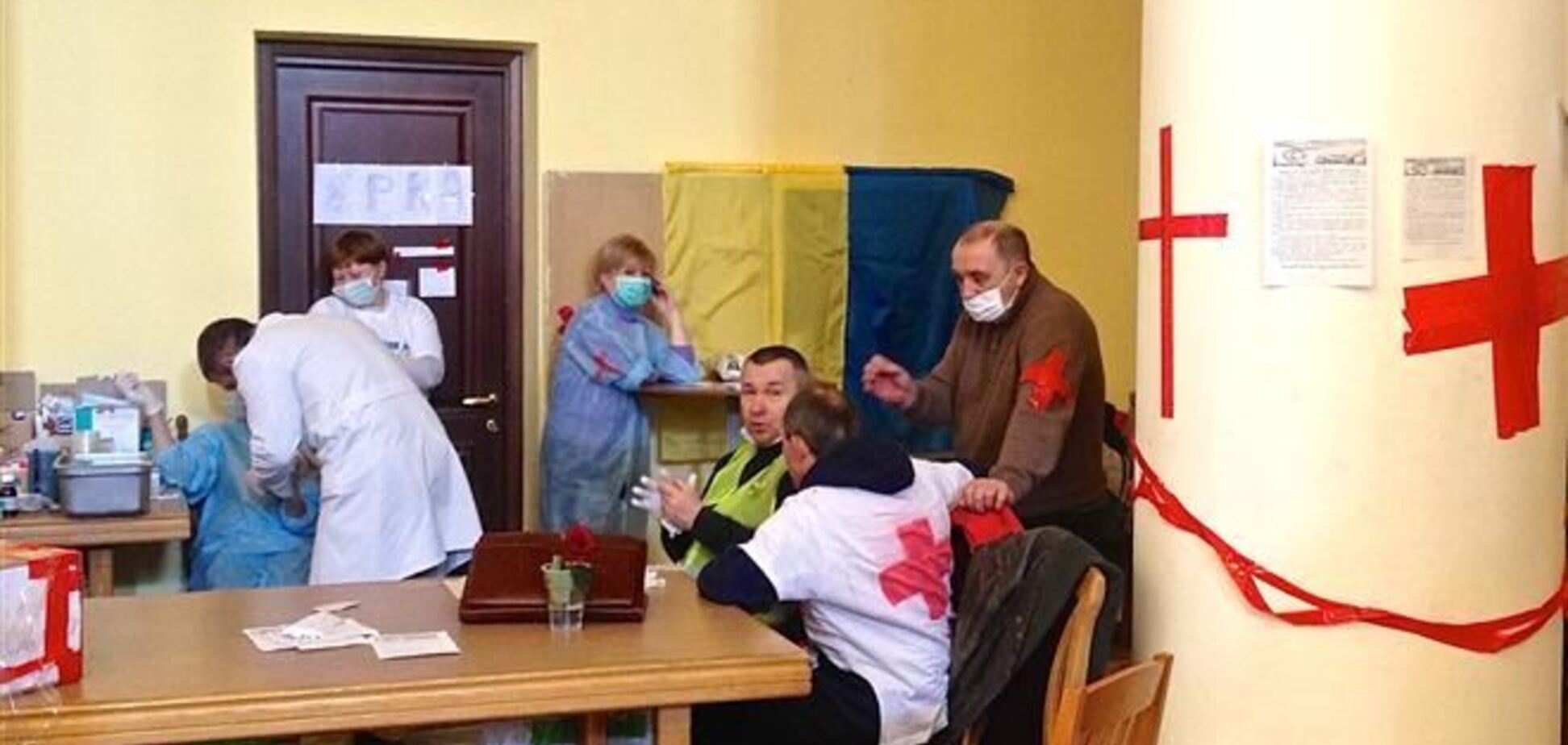 Туберкулеза на Евромайдане нет - медслужба Штаба национального сопротивления
