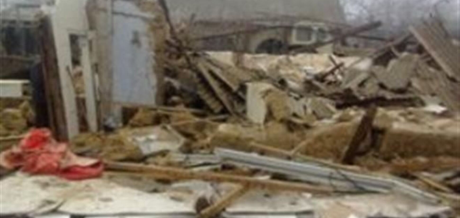 В Одесской области взрыв газа разрушил дом