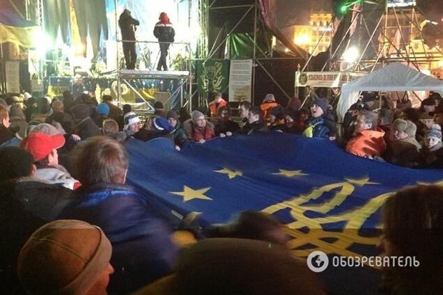 В воскресенье Евромайдан посетят российские оппозиционеры
