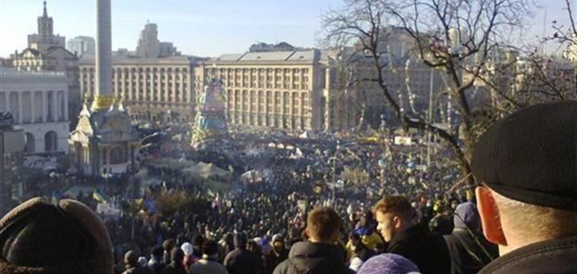 AFP насчитало на 'народном вече' 40 тысяч участников