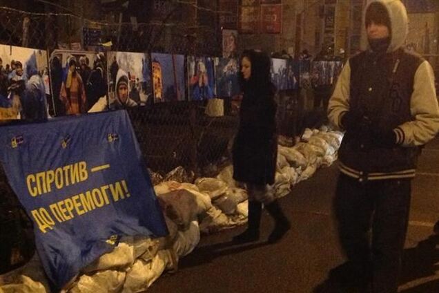 Ночью на Евромайдане ловили провокаторов