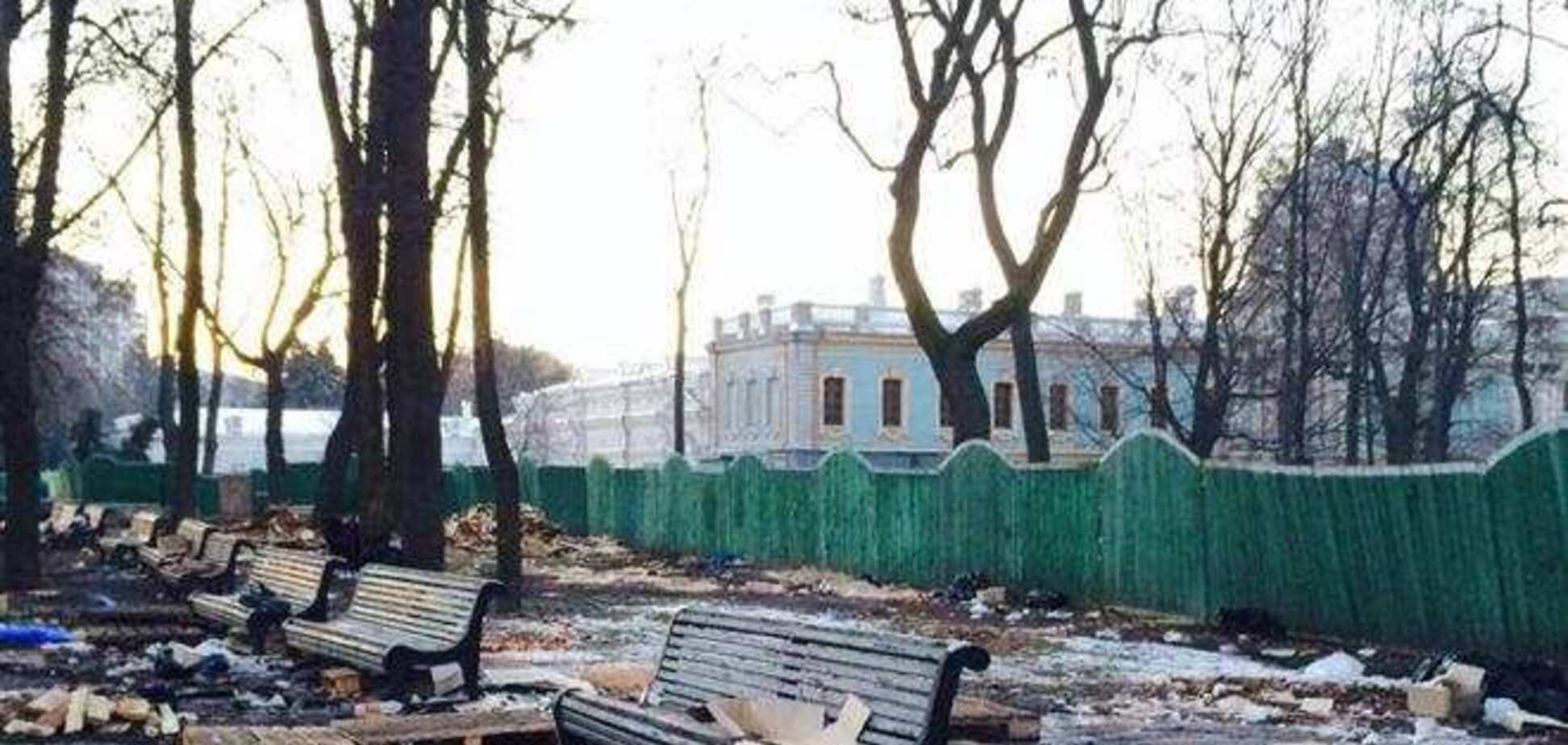 Активісти вимагають відновити Маріїнський парк за гроші ПР 