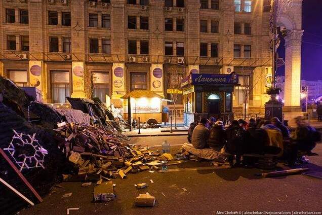 Некоторым киевлянам митингующие мешают жить