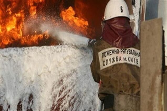 В центре Киева подожгли квартиру