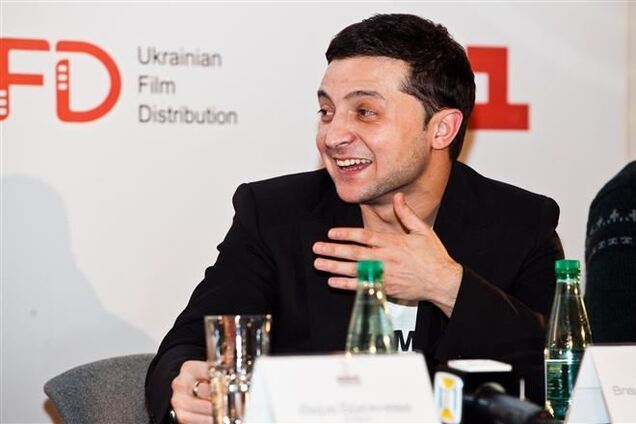 Зеленский презентовал в Киеве фильм 'Любовь в большом городе-3'