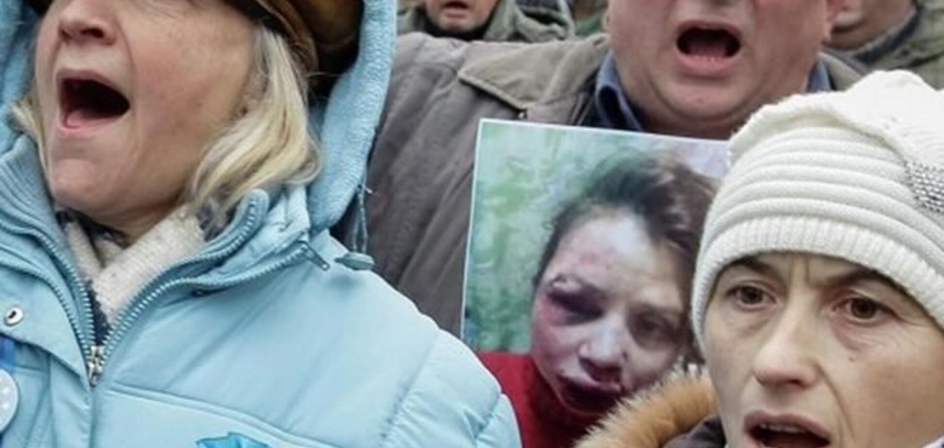 Во Львове журналисты протестовали из-за избиения Татьяны Чорновил
