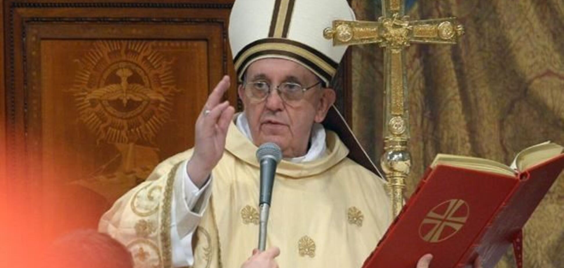 Папа Франциск впервые провел рождественскую мессу