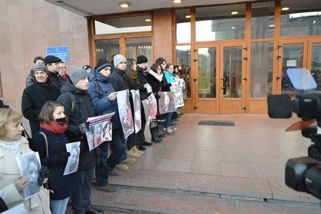 Журналисты Ивано-Франковска также поддержали Татьяну Чорновил
