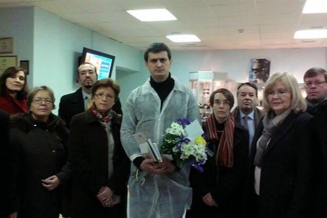 Западные политики проведали Татьяну Чорновил в больнице