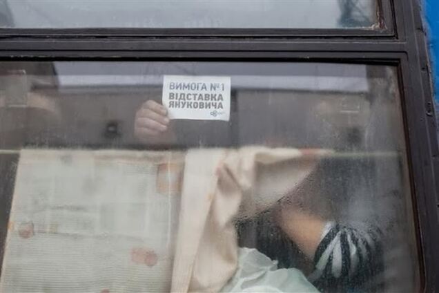 Появилось видео 'бунта' людей, которым не заплатили за 'антимайдан'