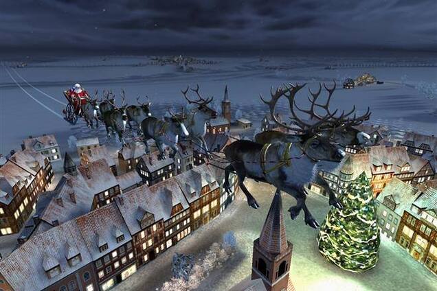 Санта-Клаус тратит на каждого ребенка 1,34 миллисекунды – ученые