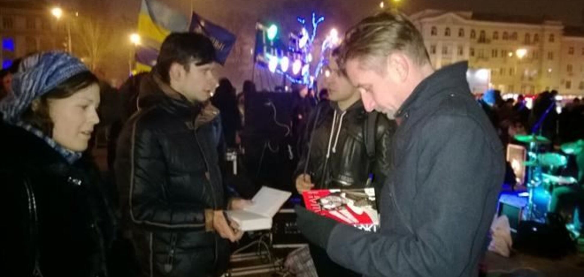 Евромайдан в Донецьку зібрав 250 чоловік