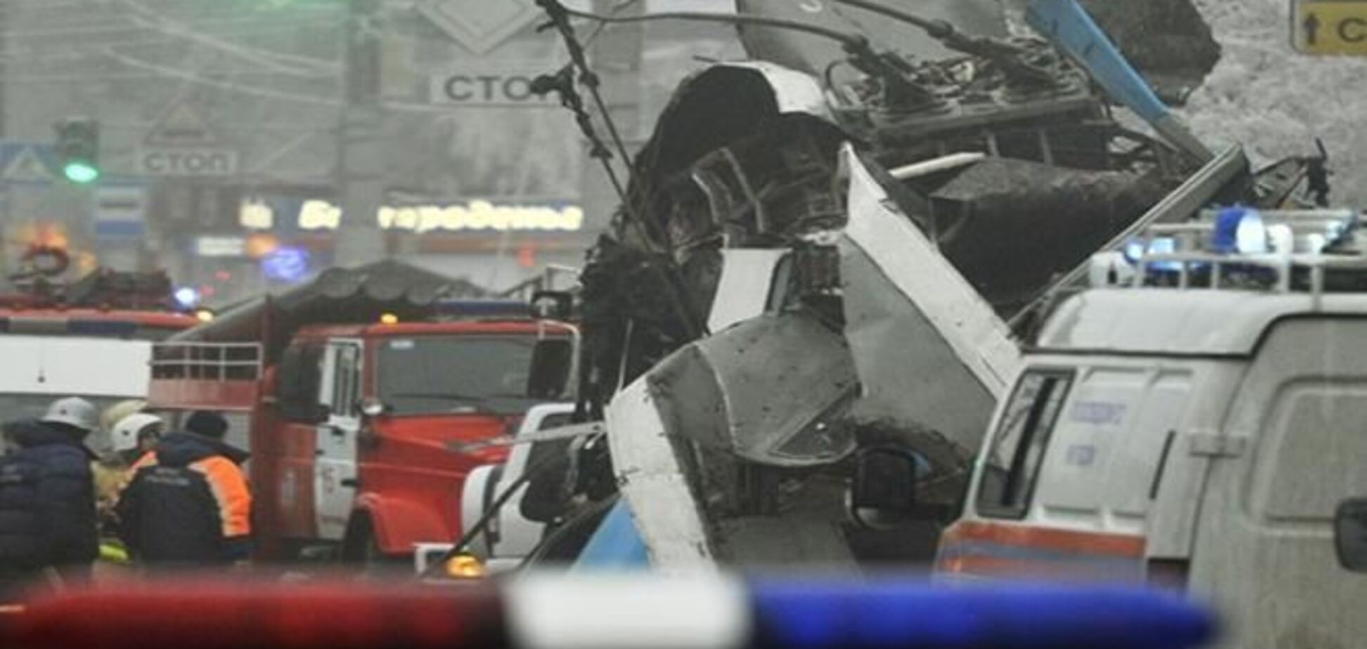 Взрыв в троллейбусе в Волгограде