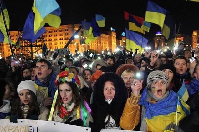 Евромайдан попробует попасть в Книгу рекордов Гиннесса в новогоднюю ночь