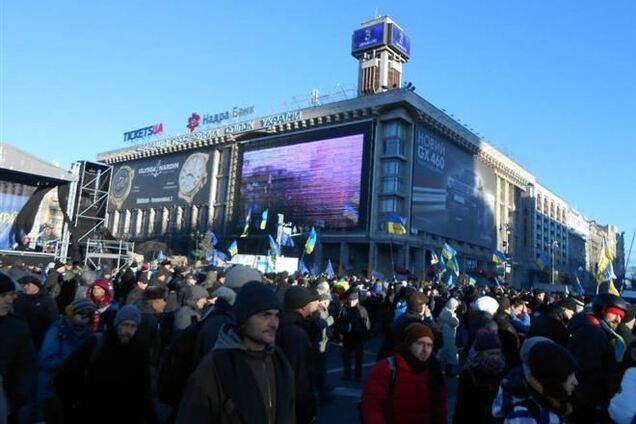 На Евромайдане заканчивается еда