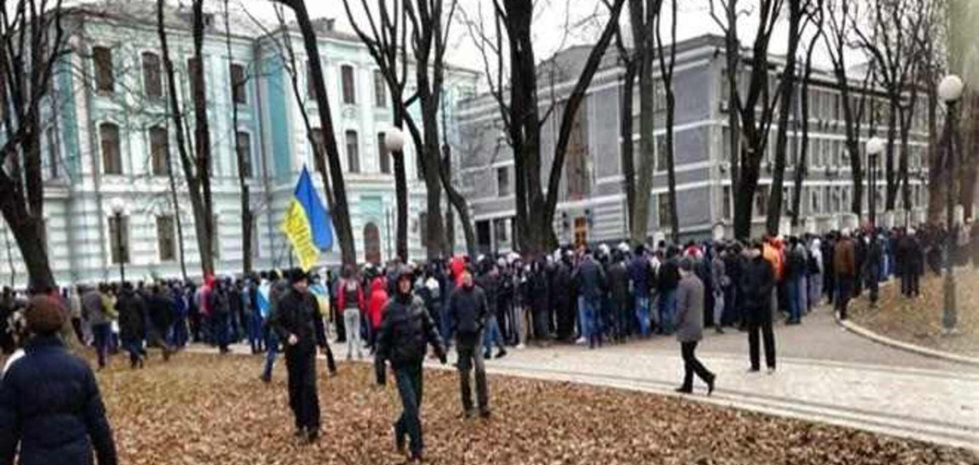 Митинг ПР в Киеве: активисты приехали 'на несколько часов'
