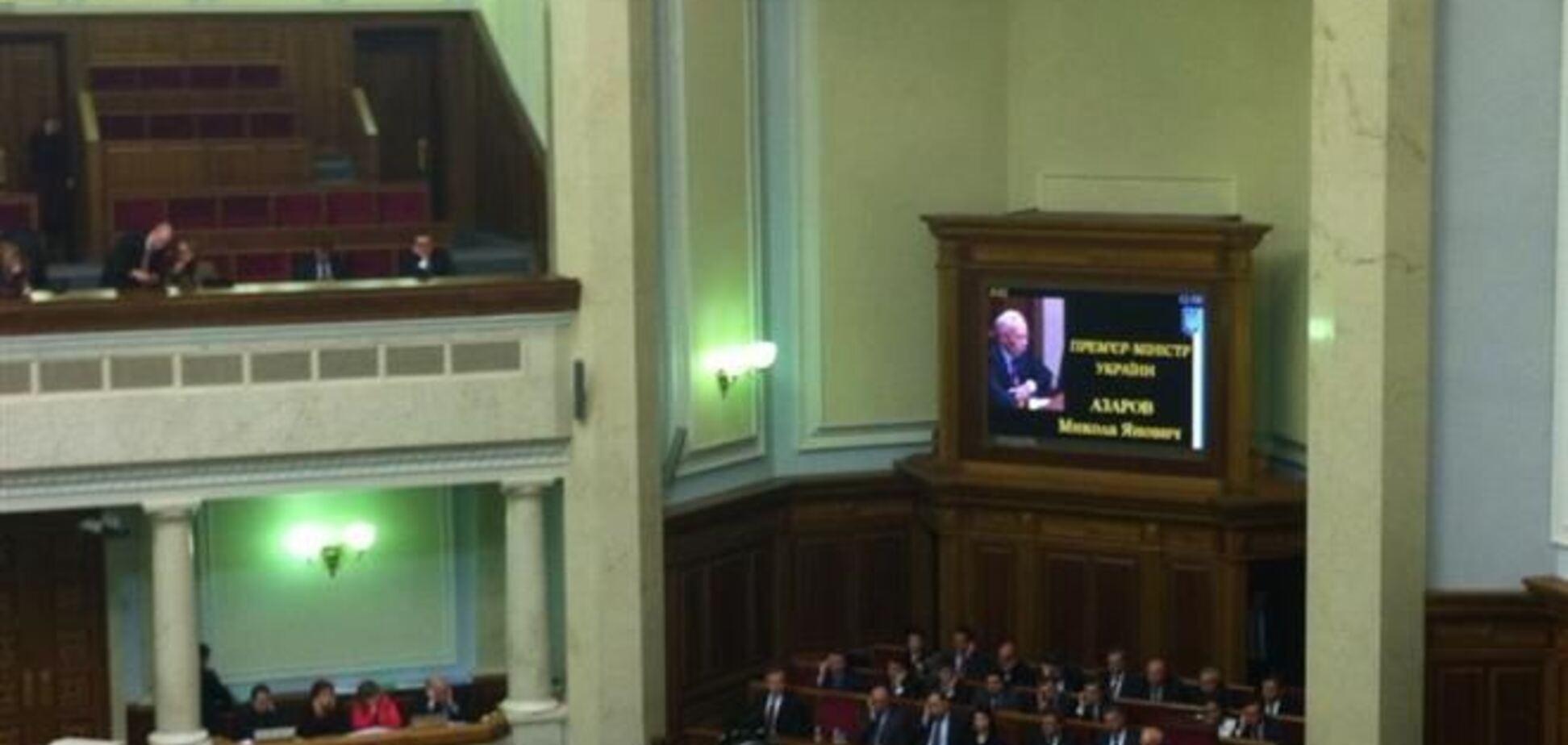 Оппозиция намерена блокировать Раду, пока Кабмин не будет отправлен в отставку