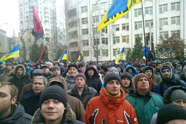 Киевский райсуд пикетируют из-за дела Дзиндзи