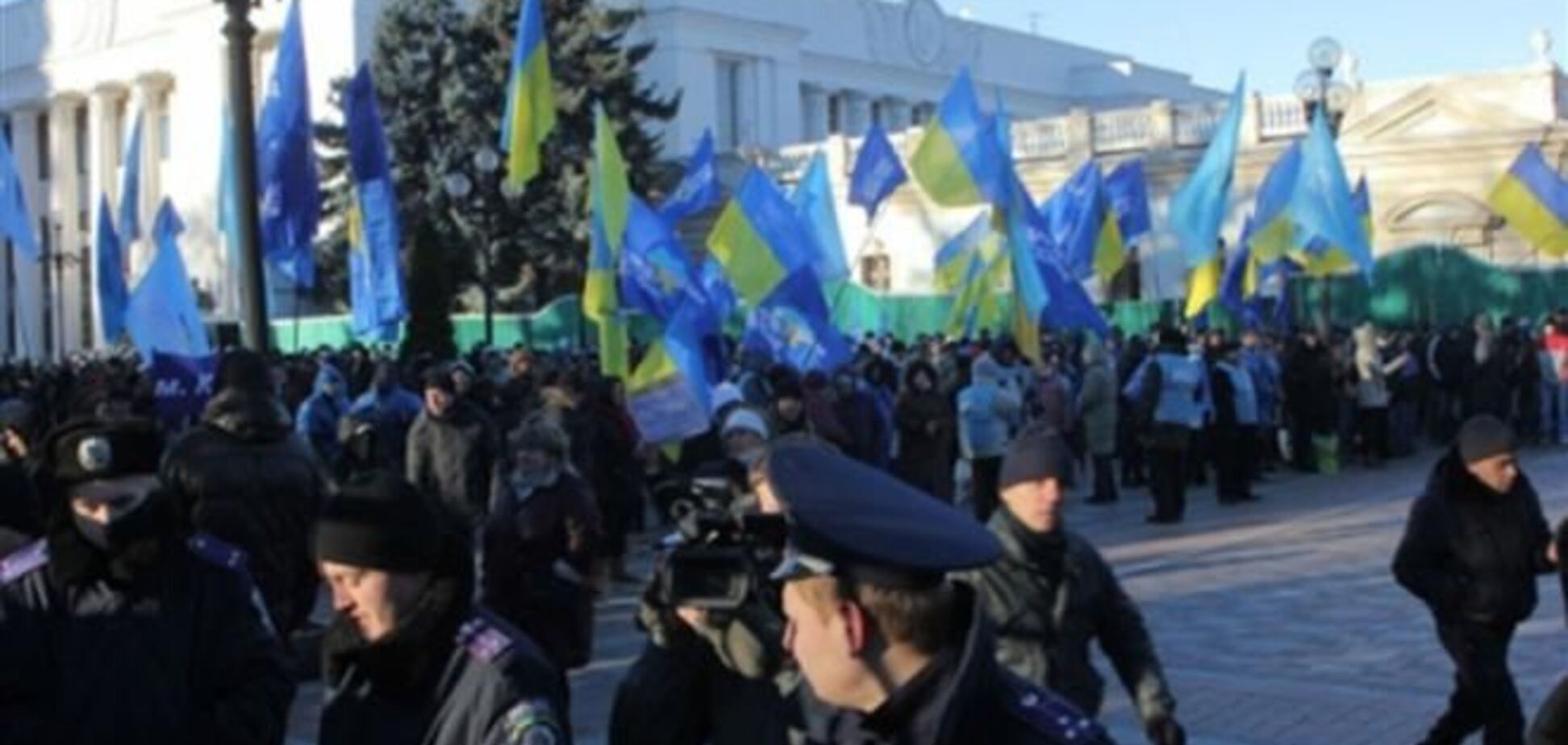 ПР буде мітингувати за Януковича в Маріїнському парку в неділю