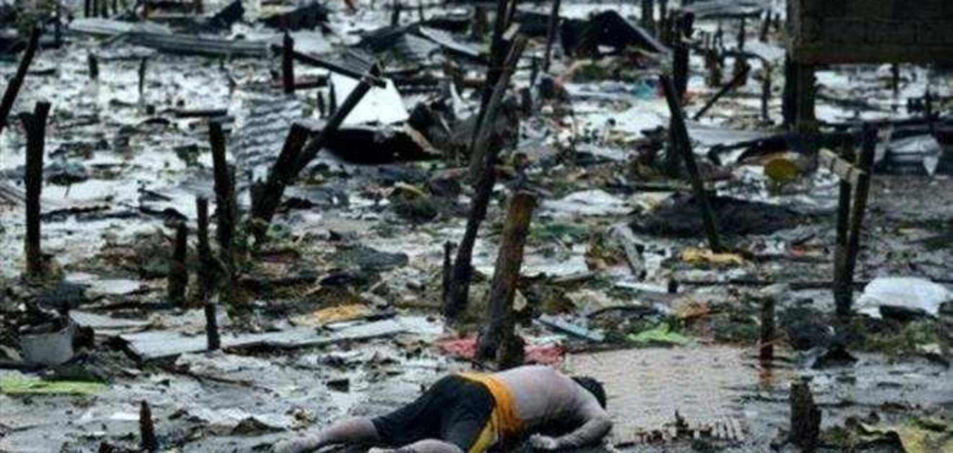 Число жертв тайфуну 'Хайян' на Філіппінах зросло до 5,7 тис.