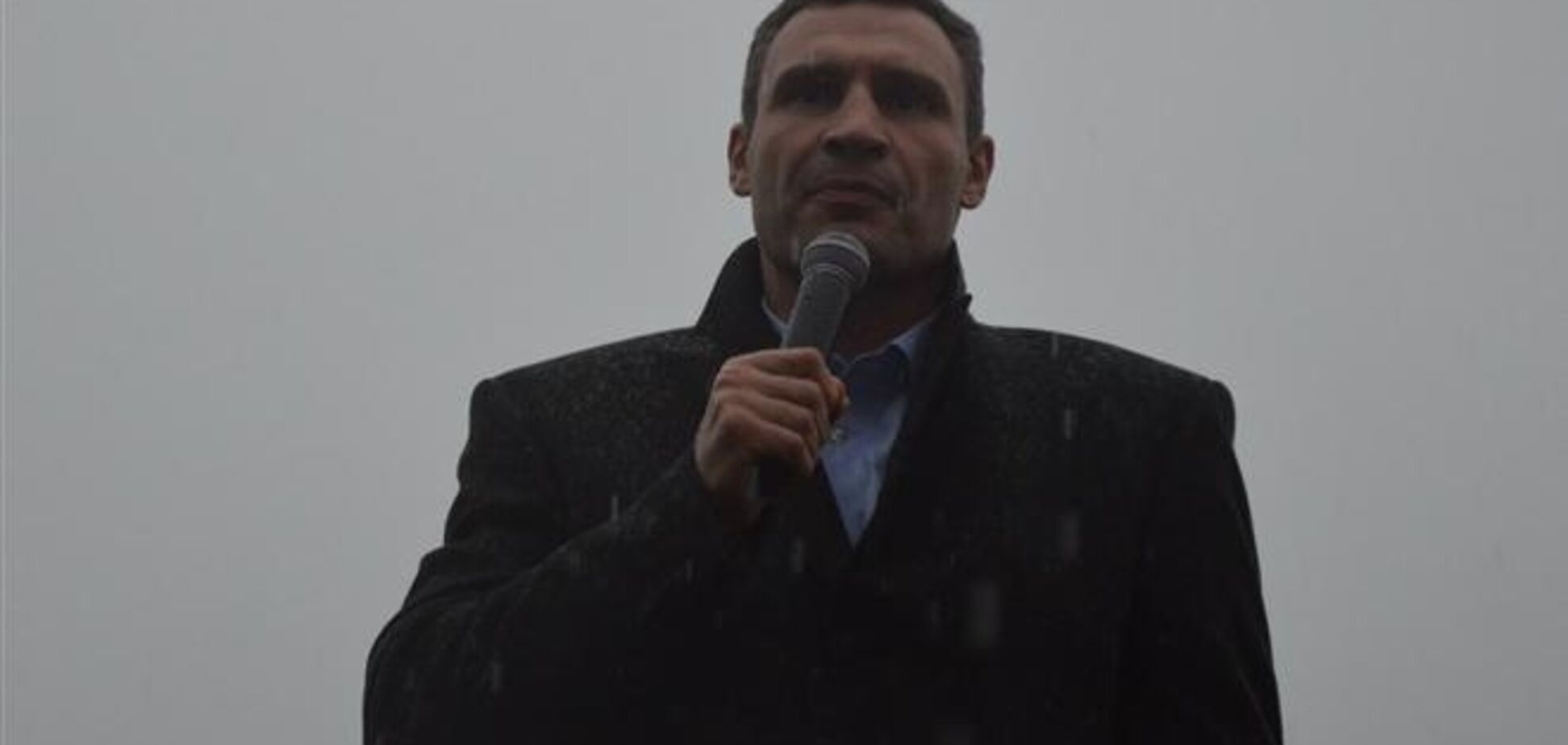 Кличко на Евромайдане: любая агрессия будет расцениваться как провокация