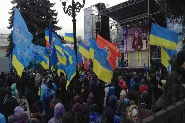 Партия регионов насчитала на своем митинге 15 тысяч активистов