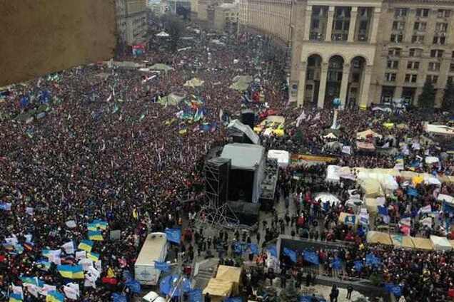 На Народное вече пришли около миллиона человек - оппозиция