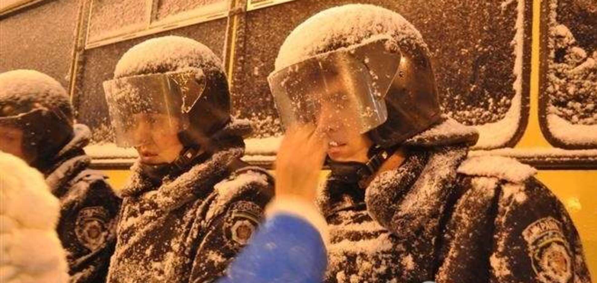 Евромайдан: как в центр Киева стягивалась милиция