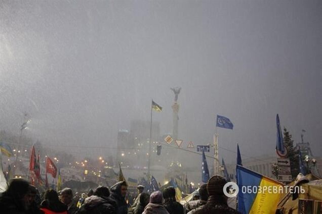 Киевский Евромайдан растет