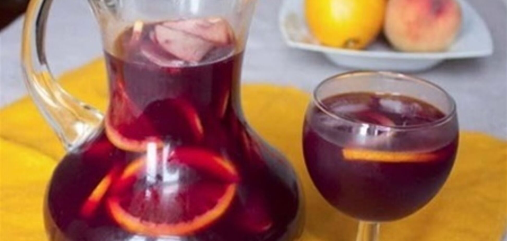 Готовим слабоалкогольный напиток сангрия