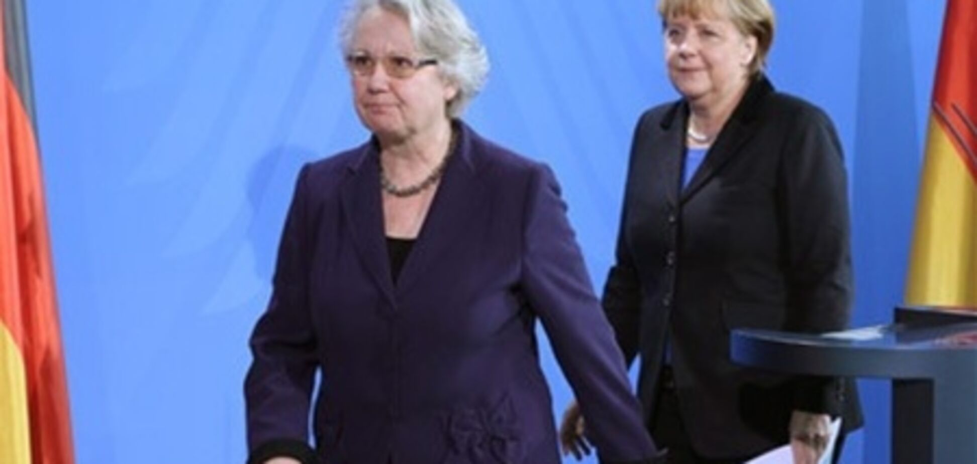 Отставка министра образования сильно ударит по Меркель