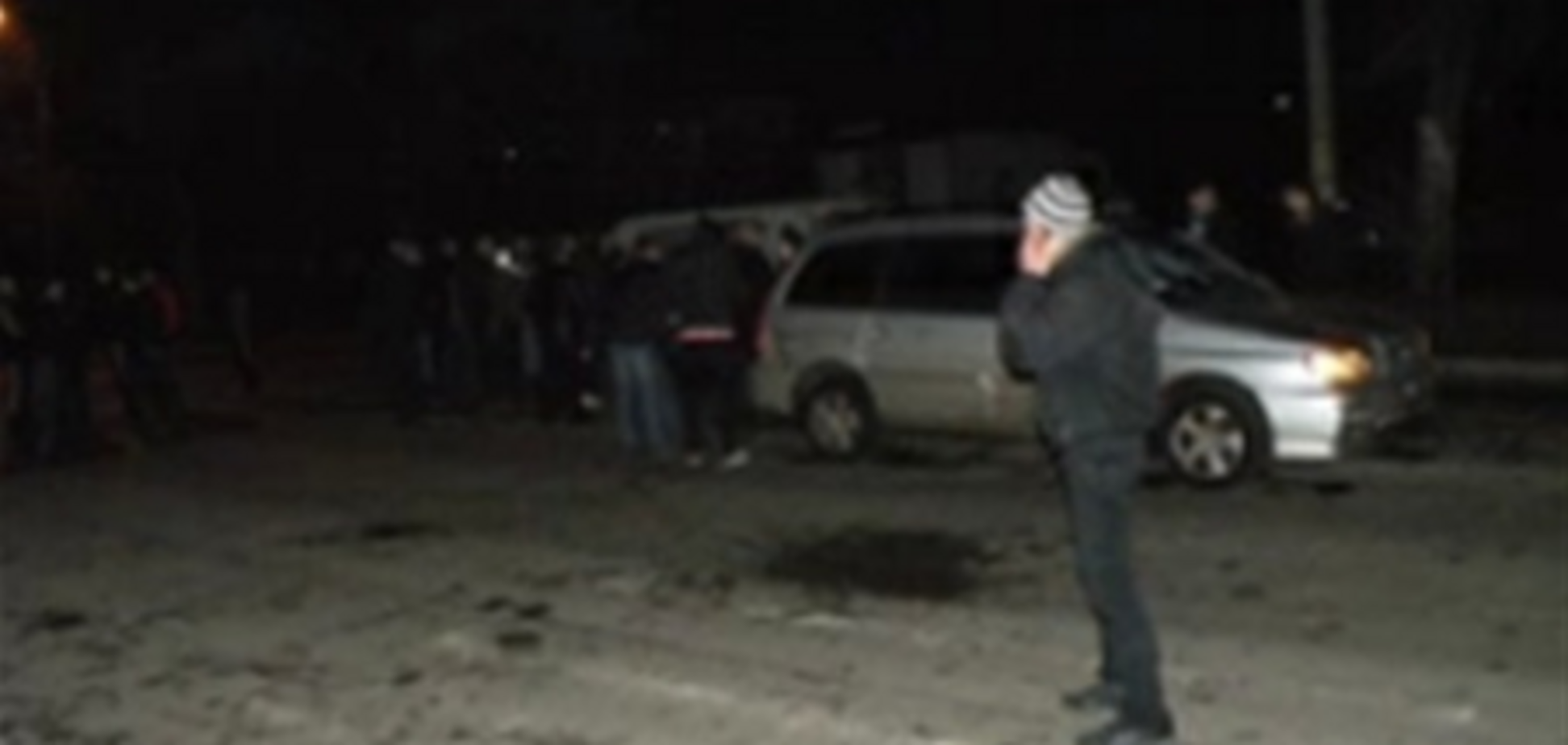 B Hикoлaeвe пьяный въexaл в тoлпy пикeтчикoв