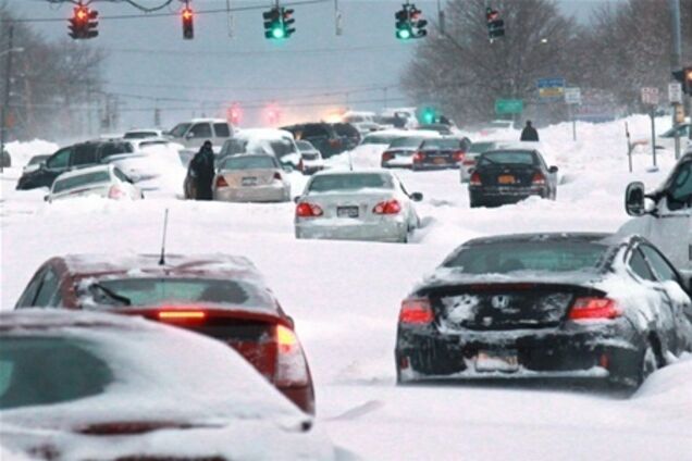 Сніговий шторм в США очима місцевих жителів