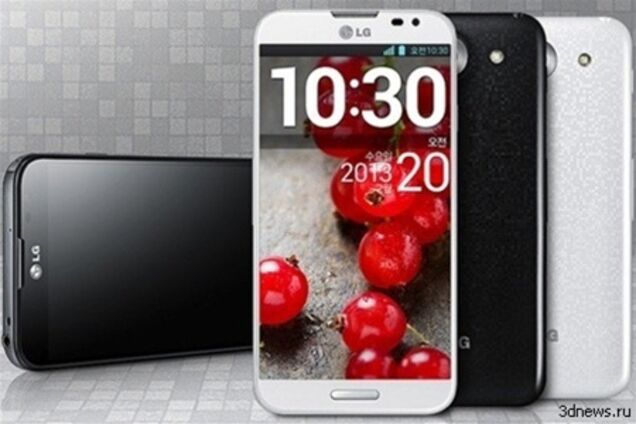 LG Optimus G Pro получит изогнутый экран. Фото