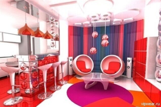 Интерьер поп-арт