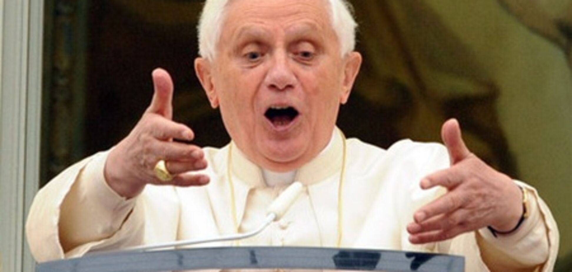 Бенедикт XVI выступил с проповедью