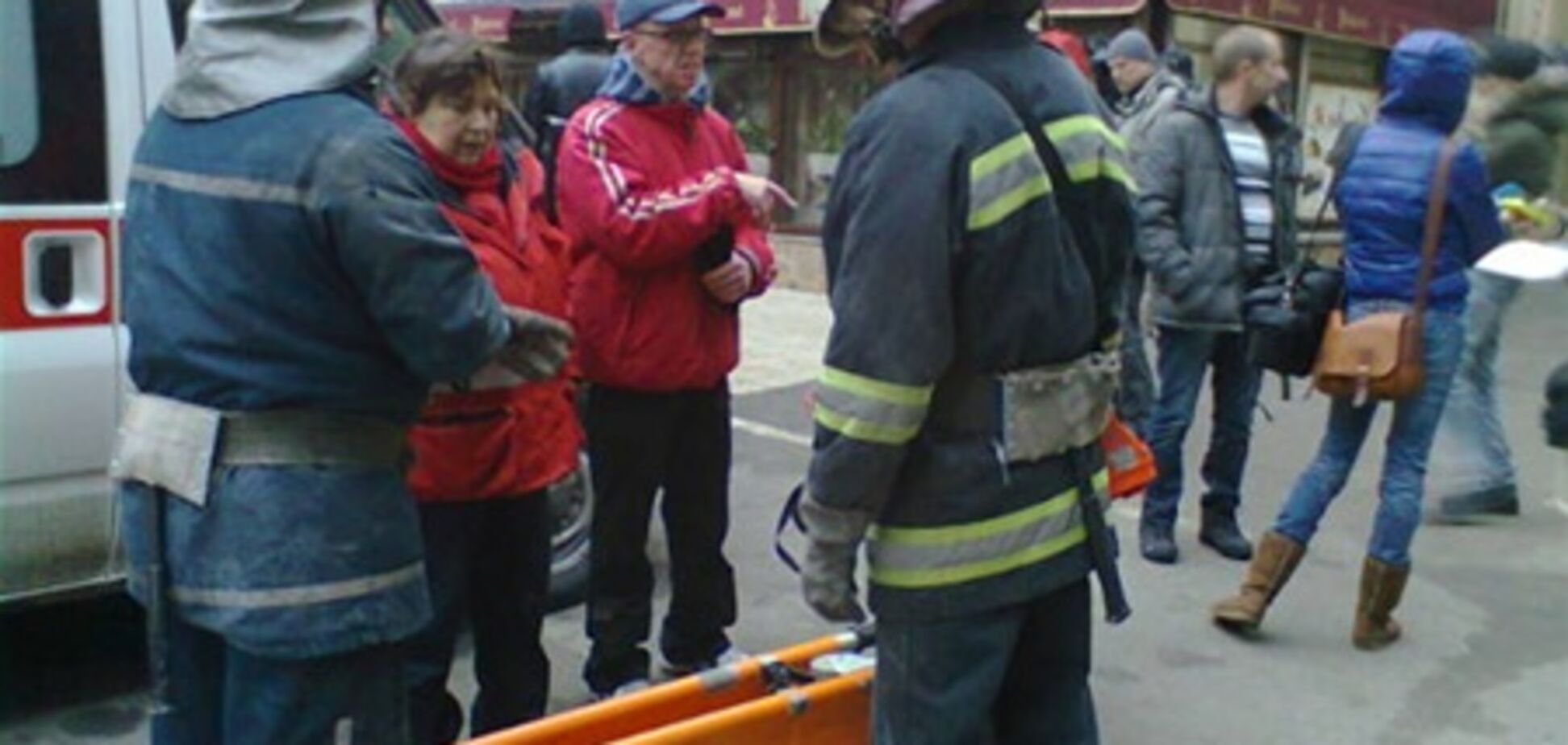 Взрыв в ресторане в центре Киева