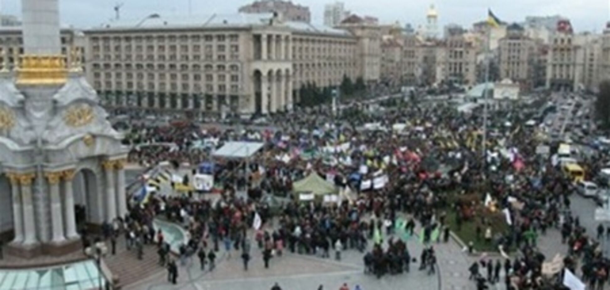 Киевлян обязали сообщать властям о митингах за 10 дней