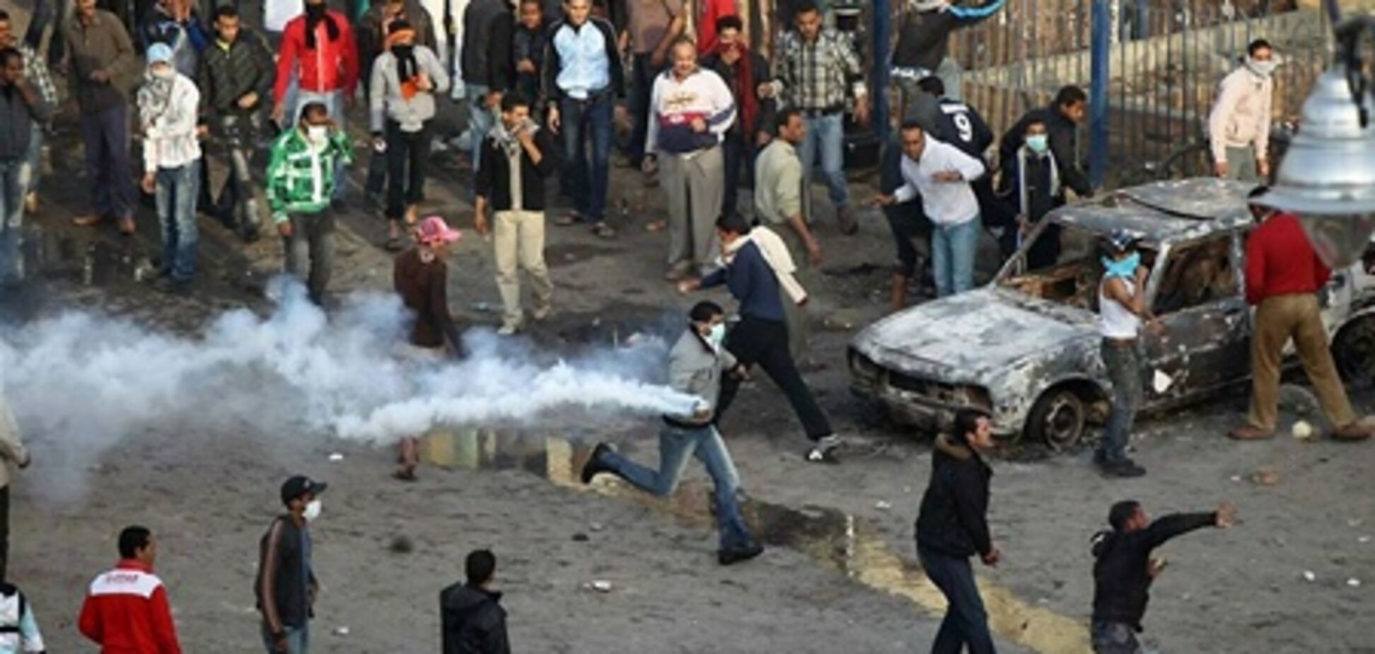 В Египте демонстранты пытались поджечь дворец президента